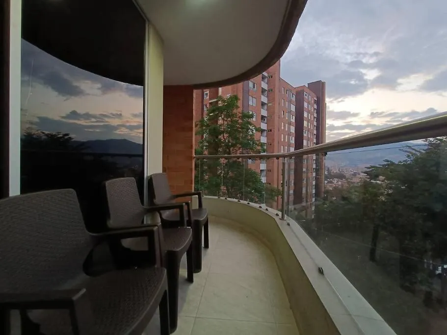 Apartment Comfortable Apt Envigado 3 Rooms 5 Beds