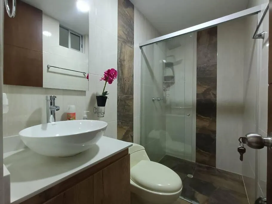 Apartment Comfortable Apt Envigado 3 Rooms 5 Beds